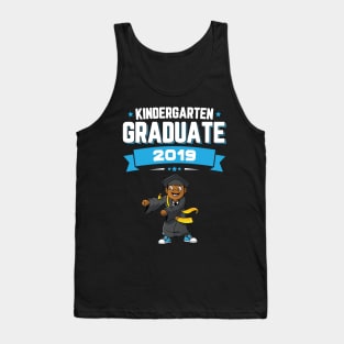 Flossing Kindergarten Graduate Class Of 2019 Boys Tank Top